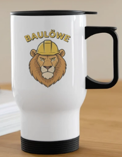 Bauloewe-Tasse